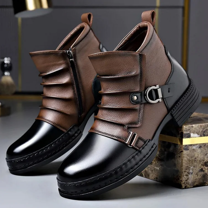 Boots Chelsea pour Homme - Bottines Élégantes (Similicuir Premium)
