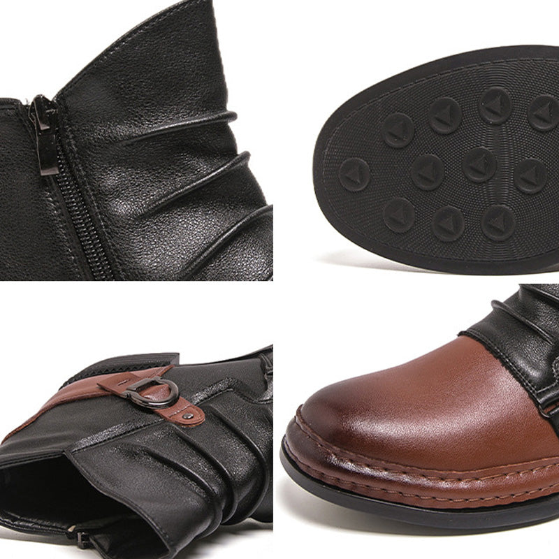 Boots Chelsea pour Homme - Bottines Élégantes (Similicuir Premium)