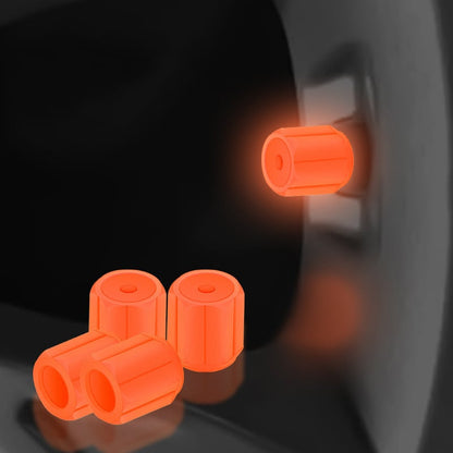 Bouchons de valve phosphorescents - Lumineux - Pour vélo, voiture et moto