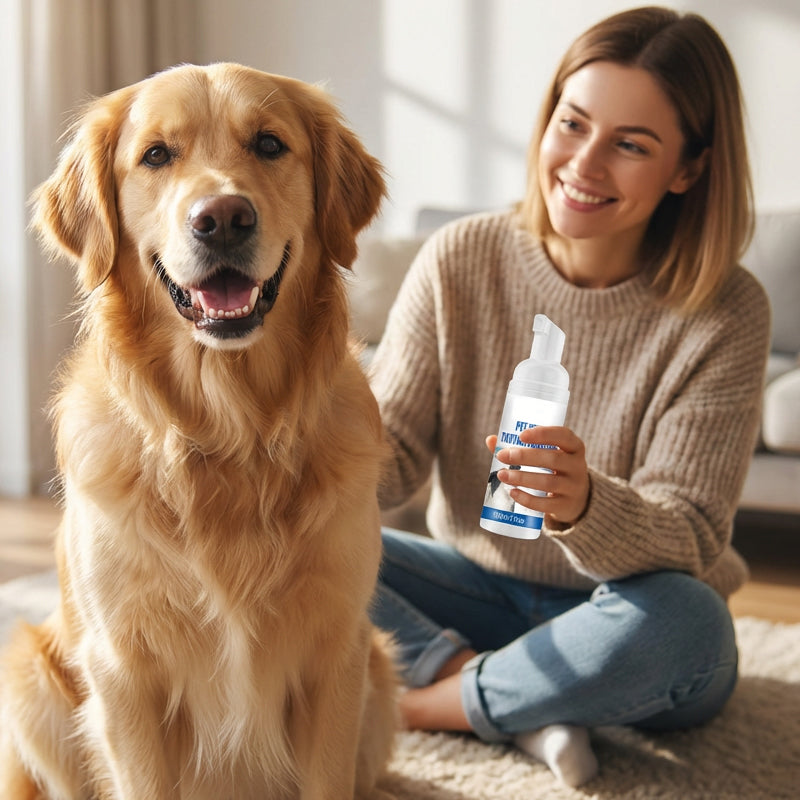 🐶🐱 Mousse de détartrage pour chiens