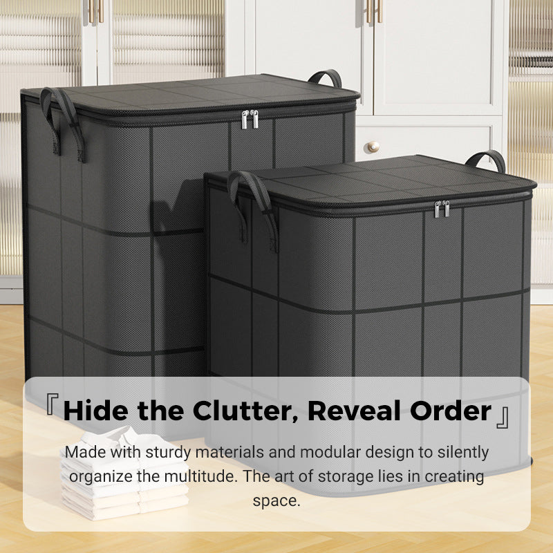 🔥 🔥 Temps limité : 50% DE RÉDUCTION❗️❗️🧺🛏️ Housse de rangement anti-poussière pour couettes et linge de lit – Grande capacité, tissu non-tissé résistant et design pliable 🌿