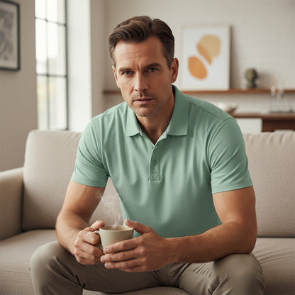Polo à manches courtes pour homme – Coupe slim et sportive