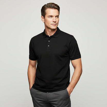 Polo à manches courtes pour homme – Coupe slim et sportive