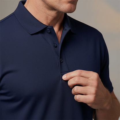 Polo à manches courtes pour homme – Coupe slim et sportive