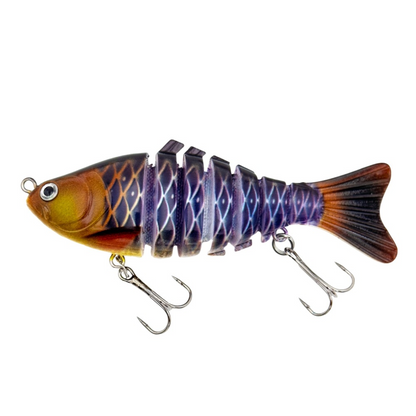 🎣 Économisez 50 % ! 🐟 Leurre de pêche articulé bionique / Swimbait & Wobbler