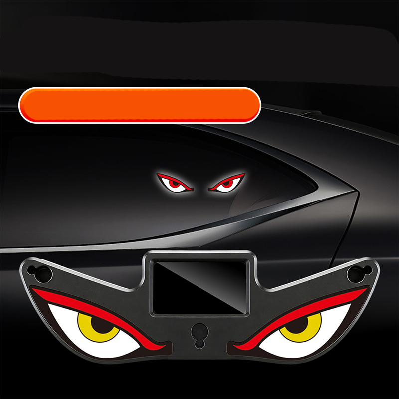 Éclairage LED solaire Demon Eyes pour vitre de voiture