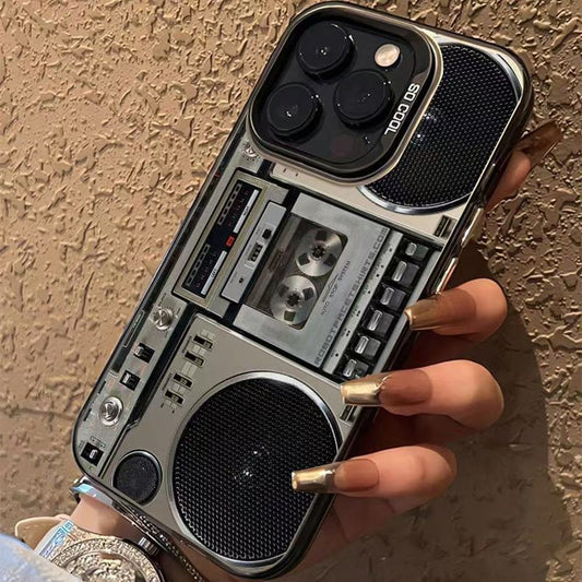 Coque de téléphone cassette rétro