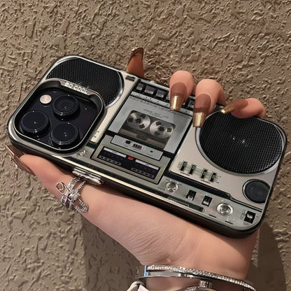 Coque de téléphone cassette rétro