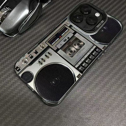 Coque de téléphone cassette rétro