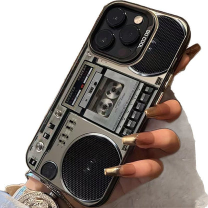 Coque de téléphone cassette rétro