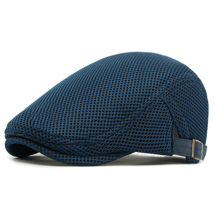 Casquette plate respirante avec sangle réglable