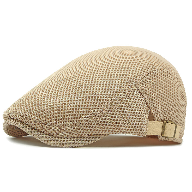 Casquette plate respirante avec sangle réglable