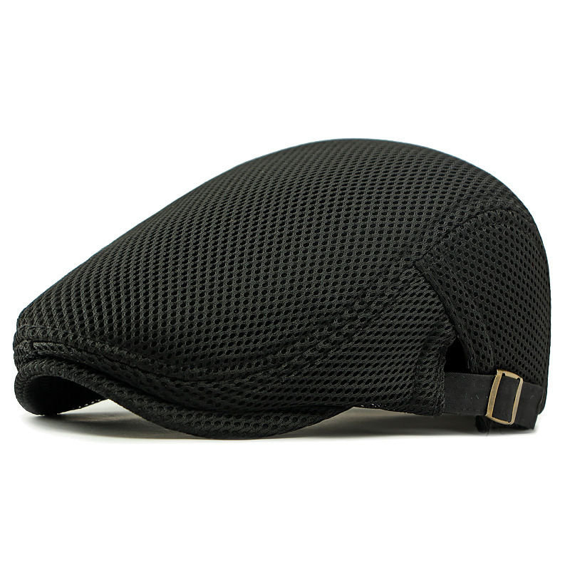 Casquette plate respirante avec sangle réglable