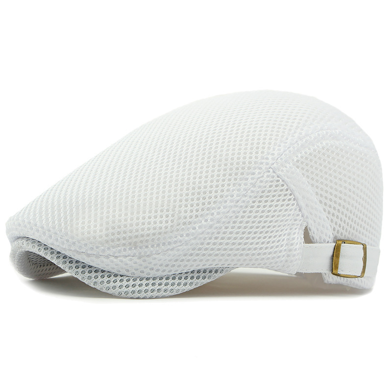 Casquette plate respirante avec sangle réglable