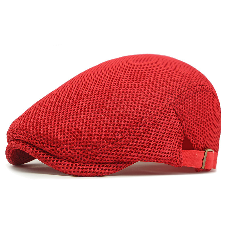 Casquette plate respirante avec sangle réglable
