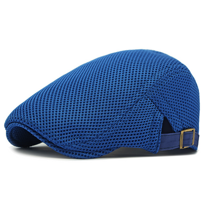 Casquette plate respirante avec sangle réglable