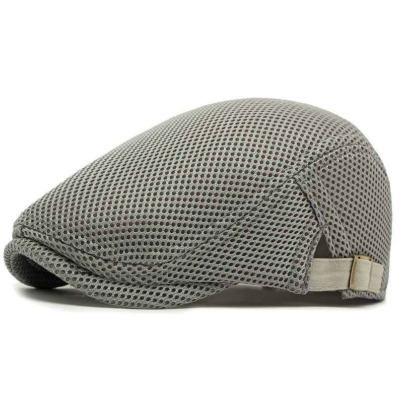 Casquette plate respirante avec sangle réglable