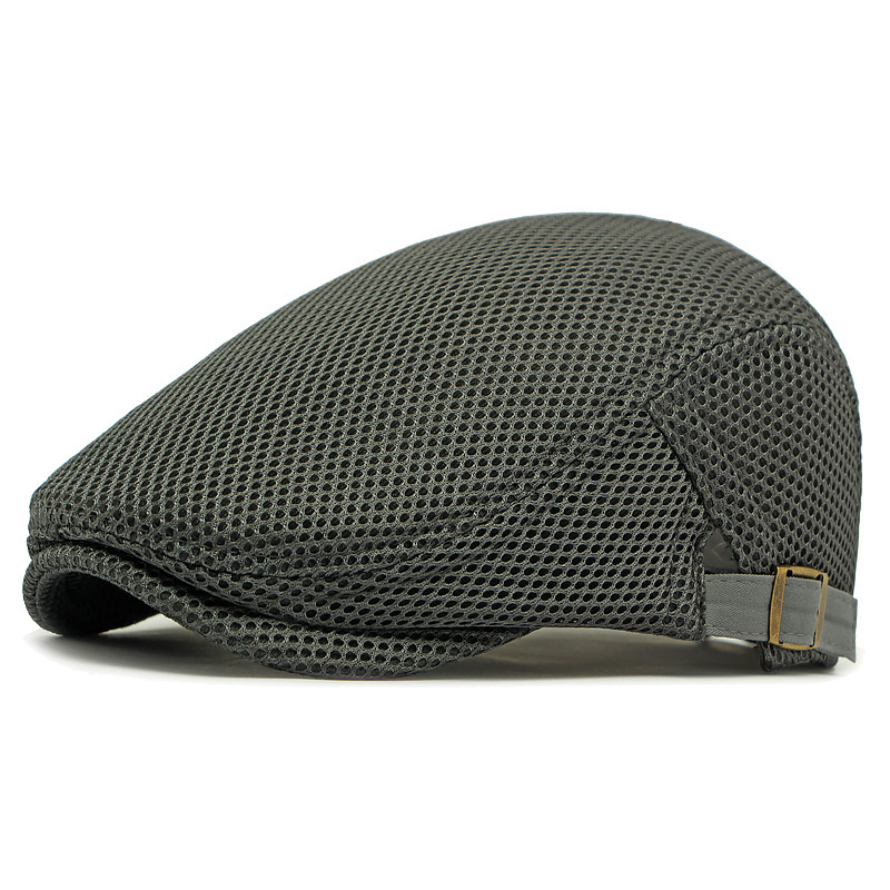 Casquette plate respirante avec sangle réglable