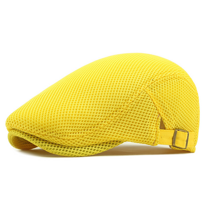 Casquette plate respirante avec sangle réglable
