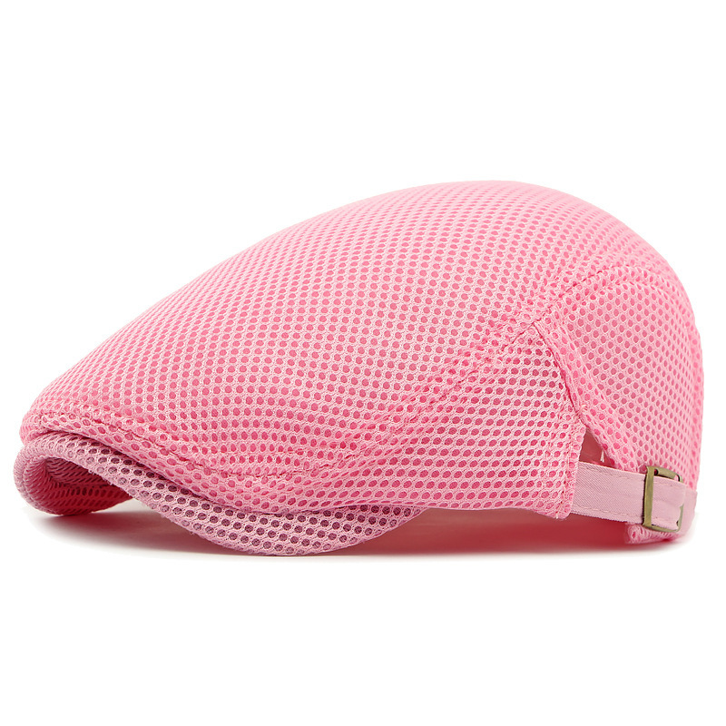 Casquette plate respirante avec sangle réglable