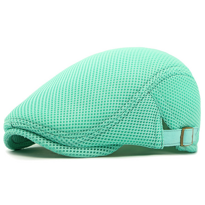 Casquette plate respirante avec sangle réglable