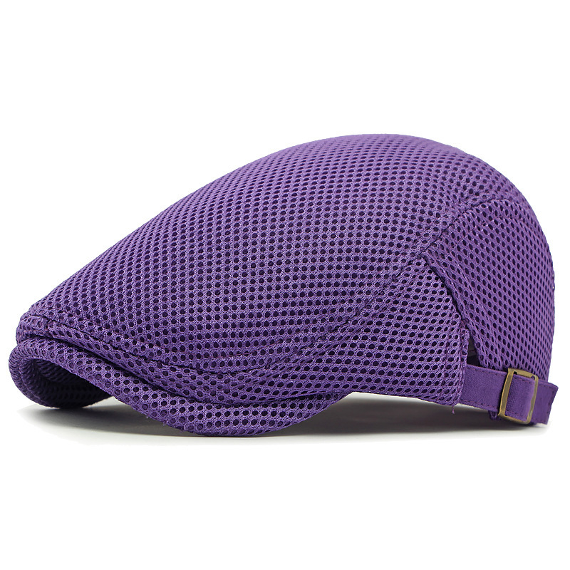 Casquette plate respirante avec sangle réglable