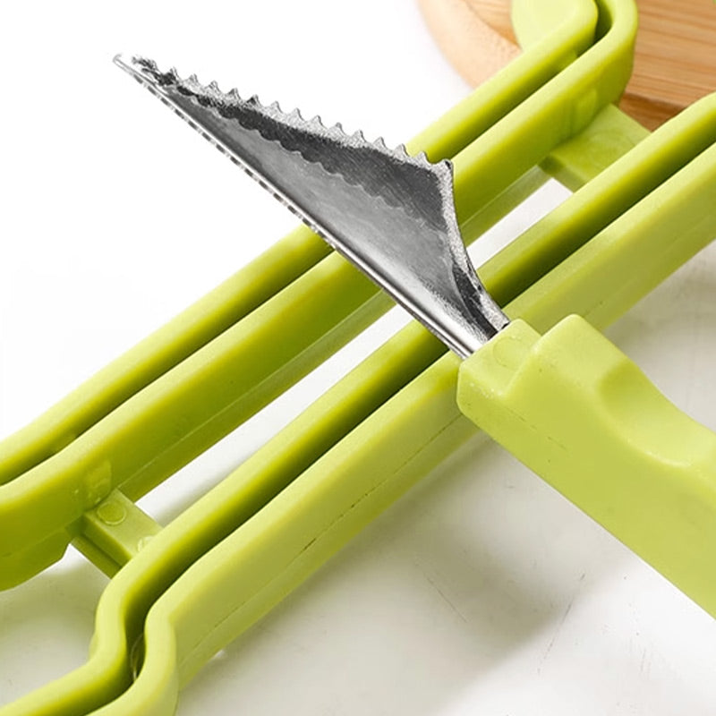 Set de cuillère et cuillère à melon 3-en-1 en acier inoxydable