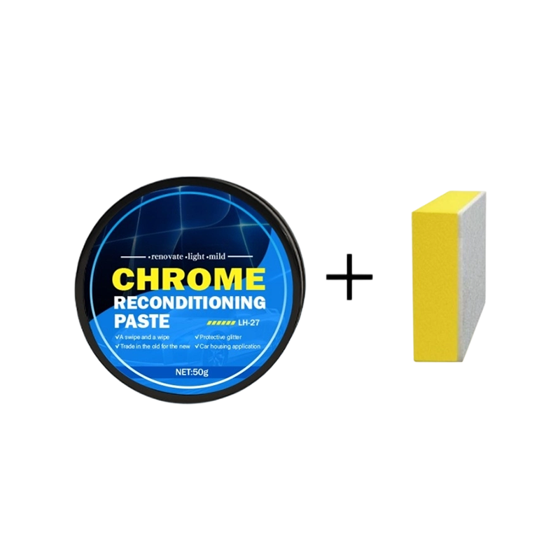 Pâte de réparation pour placage chrome