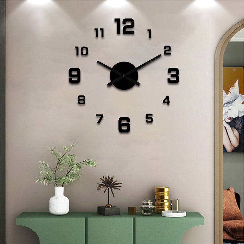 Kit d'horloge 3D flottante en acrylique DIY