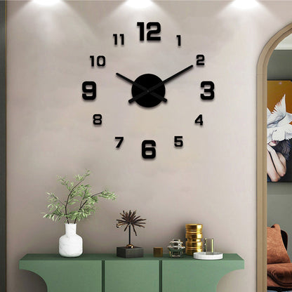 Kit d'horloge 3D flottante en acrylique DIY