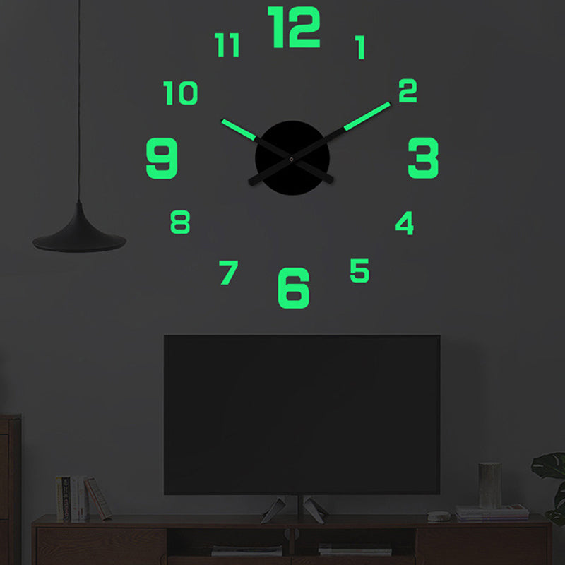 Kit d'horloge 3D flottante en acrylique DIY