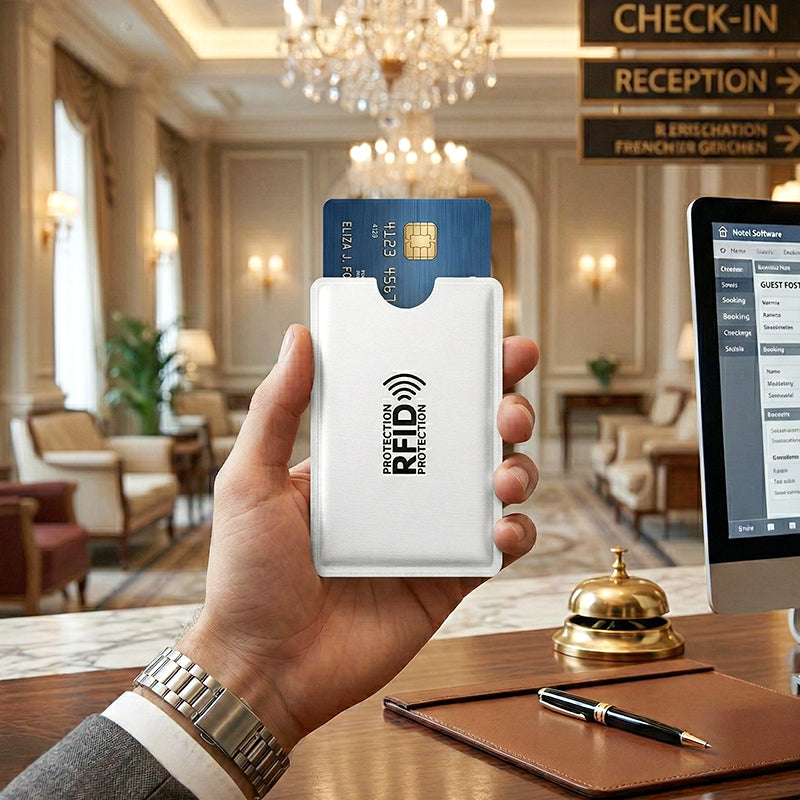 Étuis de carte de crédit anti-RFID / Pochettes de protection anti-piratage