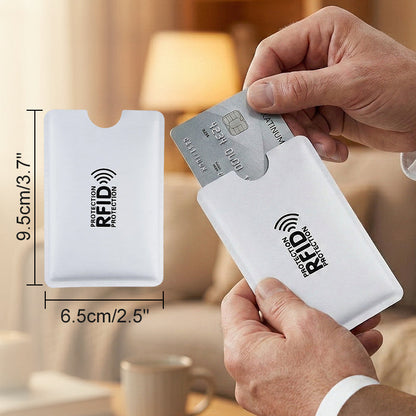 Étuis de carte de crédit anti-RFID / Pochettes de protection anti-piratage