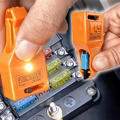 Testeur et extracteur de fusibles de voiture 2-en-1 – Contrôle rapide et remplacement facile