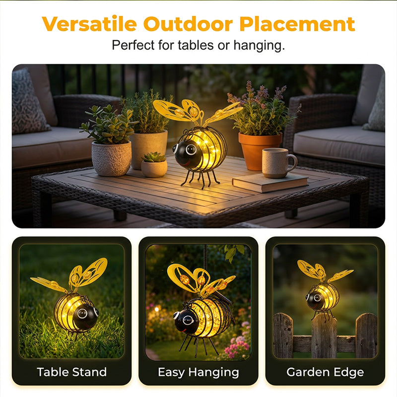 Suspension solaire avec abeilles
