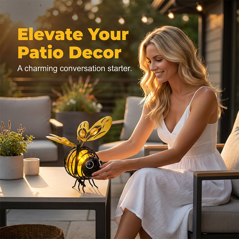 Suspension solaire avec abeilles