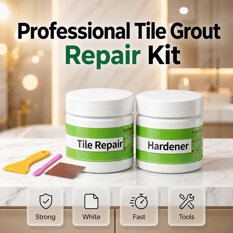 Kit de nettoyage et de réparation des joints de carrelage – Éliminez les fissures et retrouvez la brillance 🧱✨ Réparation professionnelle en quelques minutes – Sans aucune expérience, résultat propre et parfait ! 🛠️💎