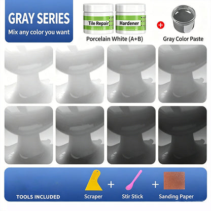 Kit de nettoyage et de réparation des joints de carrelage – Éliminez les fissures et retrouvez la brillance 🧱✨ Réparation professionnelle en quelques minutes – Sans aucune expérience, résultat propre et parfait ! 🛠️💎