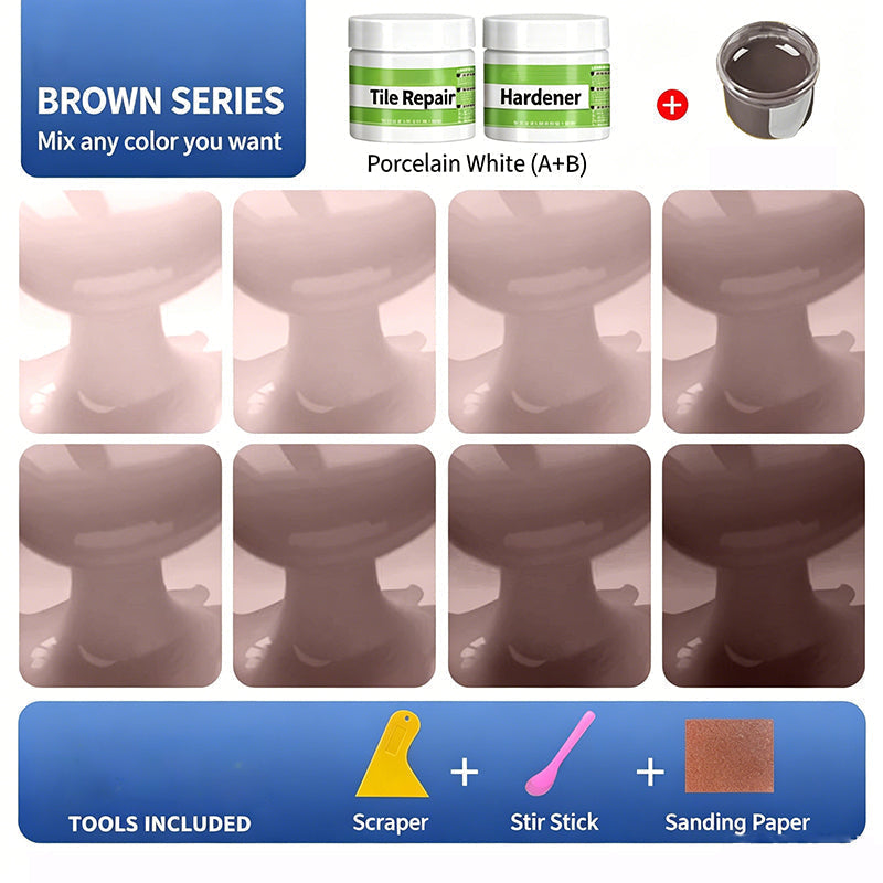 Kit de nettoyage et de réparation des joints de carrelage – Éliminez les fissures et retrouvez la brillance 🧱✨ Réparation professionnelle en quelques minutes – Sans aucune expérience, résultat propre et parfait ! 🛠️💎
