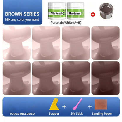 Kit de nettoyage et de réparation des joints de carrelage – Éliminez les fissures et retrouvez la brillance 🧱✨ Réparation professionnelle en quelques minutes – Sans aucune expérience, résultat propre et parfait ! 🛠️💎