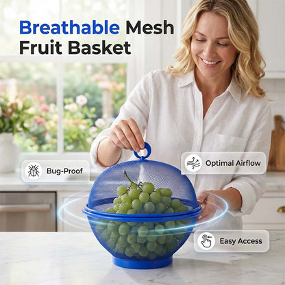 Corbeille à fruits avec couvercle – Protège les fruits et les garde frais