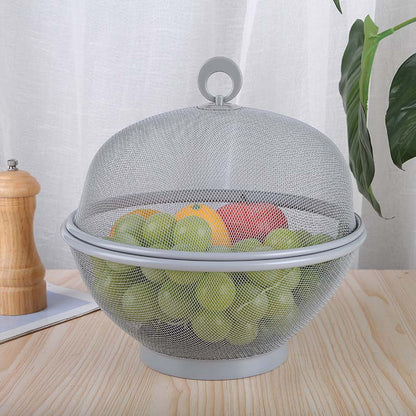 Corbeille à fruits avec couvercle – Protège les fruits et les garde frais
