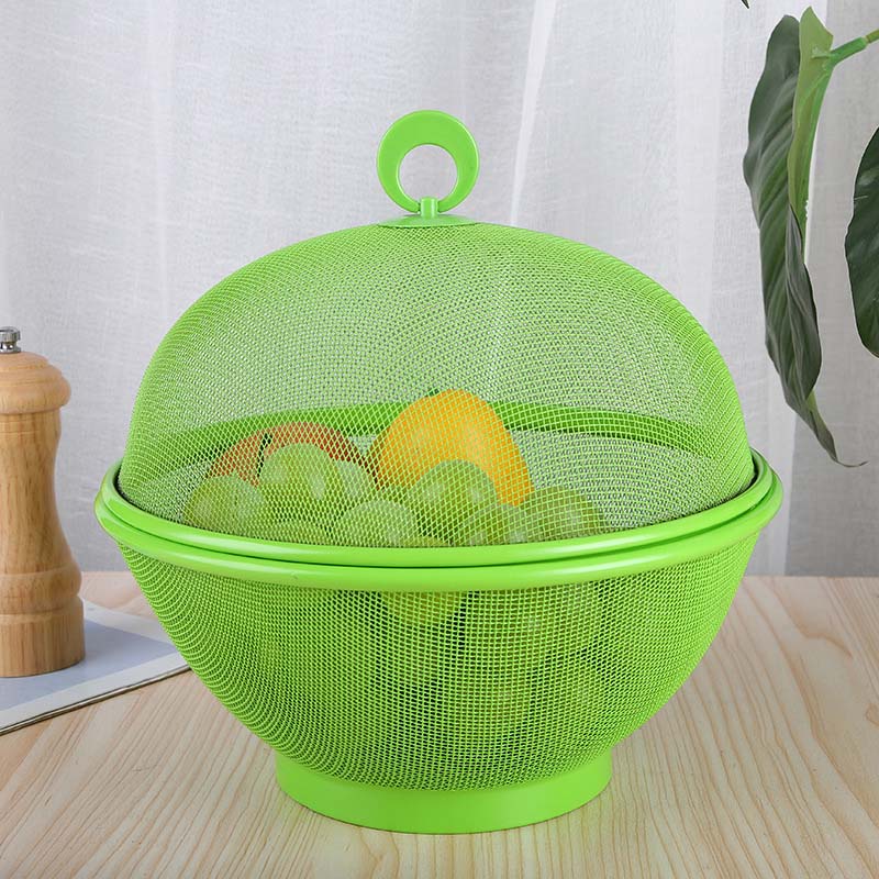 Corbeille à fruits avec couvercle – Protège les fruits et les garde frais