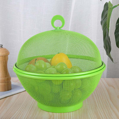 Corbeille à fruits avec couvercle – Protège les fruits et les garde frais