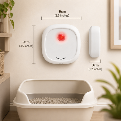 Éliminateur d'odeurs intelligent et silencieux pour animaux