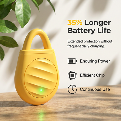 🐦 Plus d'oiseaux, de nuisibles et de sauterelles ! Répulsif anti-oiseaux à ultrasons portable en porte-clés