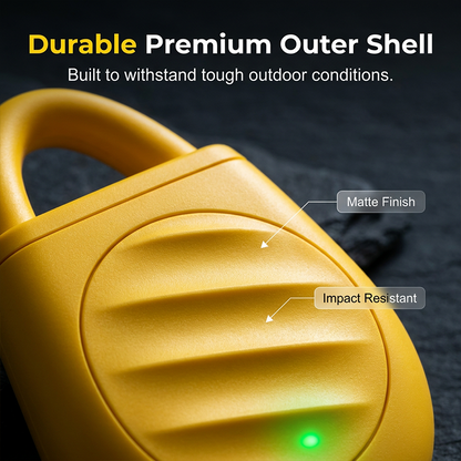 🐦 Plus d'oiseaux, de nuisibles et de sauterelles ! Répulsif anti-oiseaux à ultrasons portable en porte-clés