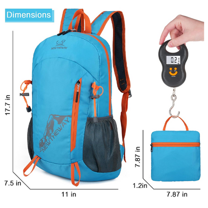 ⏰📢📢 50 % DE RÉDUCTION❗️❗️ Des randonnées aux vacances à la plage : Ce sac à dos indéchirable et imperméable avec poche antivol et 7 compartiments se plie facilement pour un transport pratique — le compagnon idéal de vos excursions d'une journée.🎒