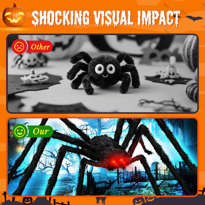 Araignée géante d'Halloween