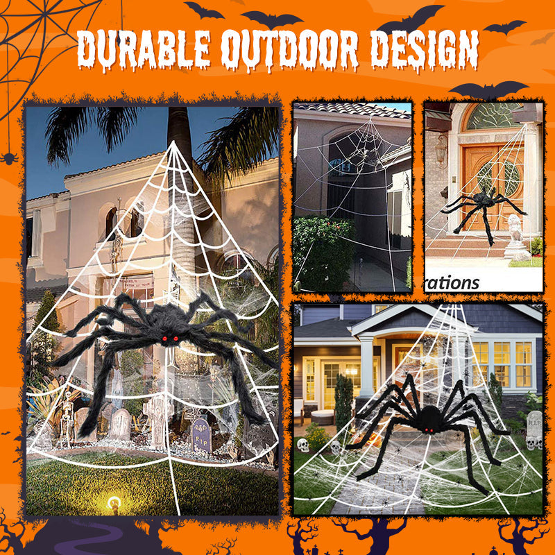 Araignée géante d'Halloween